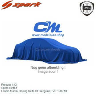 Product 1:43 | Spark S9454 | Lancia Martini Racing Delta HF Integrale EVO 1992 #3