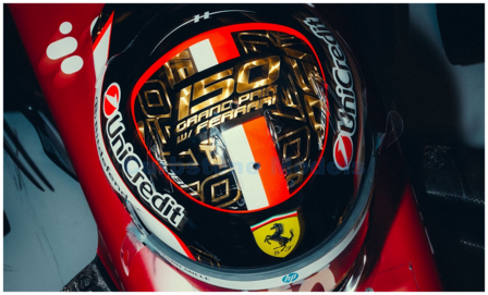 Product 1:5 | Looksmart LSHEL028 | Bell Helmet | Scuderia Ferrari 2025 #16 - C.Leclerc