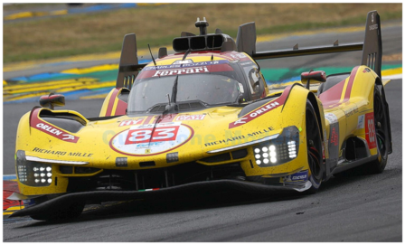 Product 1:12 | Looksmart LS1214LM | Ferrari 499P | AF Corse 2025 #83 - H.Ye - P.Hanson - R.Kubica