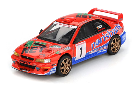 Product 1:64 | MiniGT MGT01140 | Subaru Impreza WRC97 1999 #1 - A.Kremer - F.Ber&szlig;en