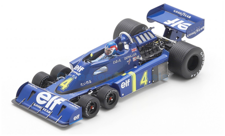 Product 1:18 | Spark 18S1032 | Tyrrell F1 P34 Cosworth V8 1976 #4 - P.Depailler