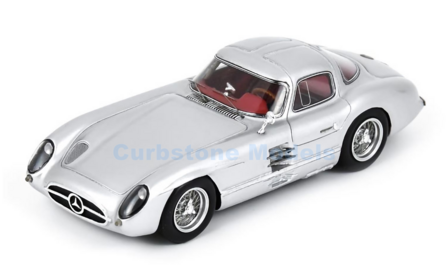 Product 1:43 | Schuco 43U00049 | Mercedes Benz 300 SLR Uhlenhaut Coupe Silver Metallic 1955