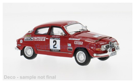 Product 1:43 | IXO-Models RAC464SB-001SP | Saab 96 V4 1971 #2 - S.Blomqvist - A.Hertz