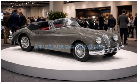 Product 1:43 | IXO-Models CLC614N.22 | Jaguar XK 140 Cabriolet Dark Grey 1956