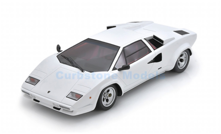 Product 1:18 | Spark 18S1229 | Lamborghini Countach 5000 QV White 1985