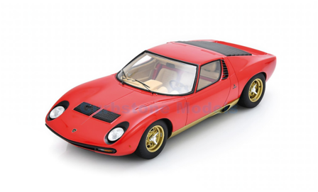 Product 1:18 | Spark 18S1230 | Lamborghini Miura SV Red and Gold 1971