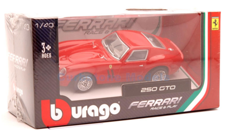 Product 1:43 | Bburago 31129R | Ferrari 250 GTO Rood 1962