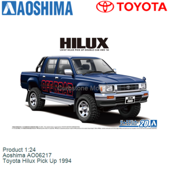 Product 1:24 | Aoshima AO06217 | Toyota Hilux Pick Up 1994