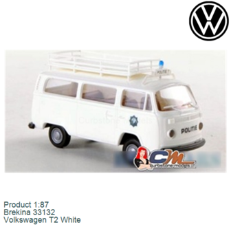 Product 1:87 | Brekina 33132 | Volkswagen T2 White