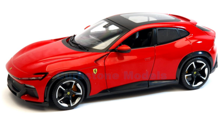 Product 1:24 | Bburago 18-26030RED | Ferrari Purosangue SUV Rood 2022