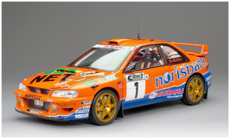 Product 1:18 | Sunstar 5782 | Subaru  Impreza S5 WRC '97 | McKinstry Motorsport 1999 #1 - A.Kremer - F.Ber&szlig;en