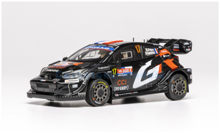Product 1:43 | IXO-Models RAM1000-LM2.22 | Toyota Gazoo Racing GR Yaris Rally2 2025 #17 - S.Ogier - V.Landais