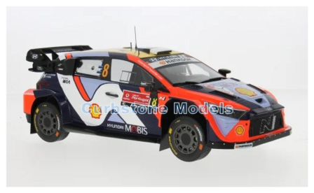 Product 1:18 | IXO-Models 18RMC251A.22 | Hyundai Shell Mobis WRT i20 N Rally1 2025 #8 - O.T&auml;nak - M.J&auml;rveoja