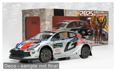 Product 1:18 | IXO-Models 18RMC265.22 | Toyota GR Yaris Rally2 2025 #20 - S.Ogier - V.Landais