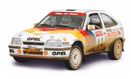 Product 1:43 | IXO-Models RAC451A.22 | Opel Kadette E Gsi 1992 #14 - E.Doctor - T.Badenberg