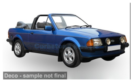 Product 1:18 | Sunstar 4988R | Ford Escort XR3i Blue 1984