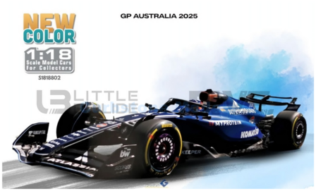 Product 1:18 | Solido S1818802 | Williams Racing FW47 2025 #55 - C.Sainz