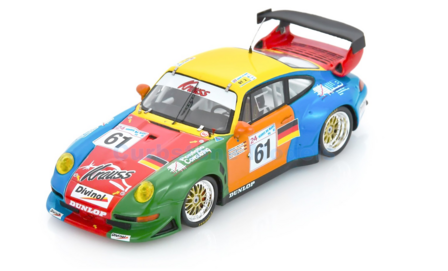 Product 1:43 | Spark S9919 | Porsche 911 GT2 LMGT2 | Krauss Race Sports International 1998 #61 - B.M&uuml;ller - M.Trunk  - E.P