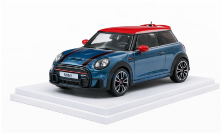 Product 1:43 | Solido S4315003 | Mini Cooper John Works BMW Blue and Red 2023