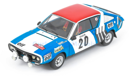 Product 1:43 | Spark S6193 | Renault 17 1975 #20 - J.Piot - J.De Alexandris