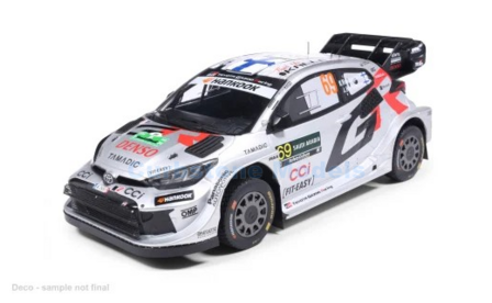 Product 1:43 | IXO-Models RAM1016.22 | Toyota Gazoo Racing GR Yaris Rally1 2025 #69 - K.Rovanper&auml; - J.Halttunen