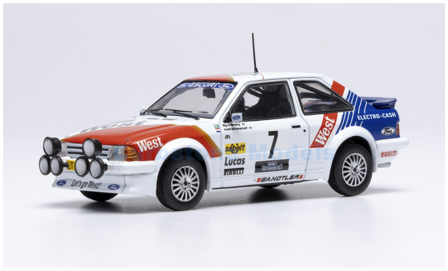Product 1:43 | IXO-Models RAC452A.22 | Ford Nederland Escort RS Turbo MK.3 1985 #7 - A.Schoonenwolf - S.Andervang