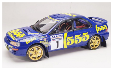 Product 1:18 | Sunstar 5516 | Subaru Impreza 555 555 1996 #1 - C.McRae - D.Ringer