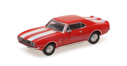 Product 1:87 | Minichamps 870144024 | Chevrolet Camaro Rood 1967