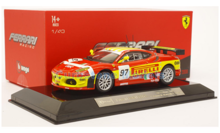 Product 1:43 | Bburago 18-36303RED | Ferrari F430 | BMS Scuderia Italia 2008 #97 - M.Malucelli - P.Ruberti - F.Babini