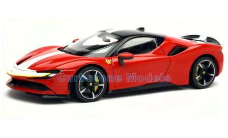 Product 1:18 | Bburago 18-16911R/BK | Ferrari SF90 Stradale Assetti Fiorano Red 2019