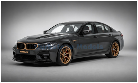 Product 1:18 | GT Spirit GT993 | BMW M M5 CS Grey and Gold 2021
