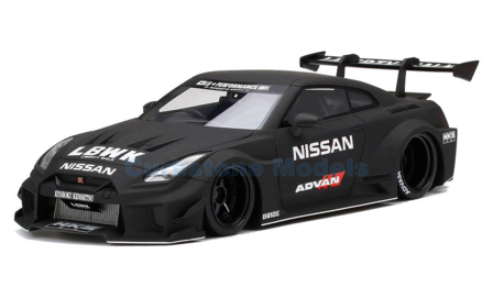 Product 1:18 | Top Speed TS0356 | Nissan 35GT-RR LB-Silhouette Ver.2 LBWK Matt Black ADVAN 2021