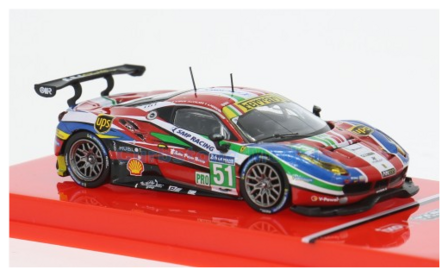 Product 1:64 | Tarmac Works T64-071-16WEC51 | Ferrari 488 GTE 2016 #51 - A.Guidi - J.Calado - G.Bruni