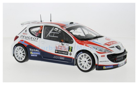 Product 1:18 | Sunstar 5442 | Peugeot 207 S2000 2011 #2 - C.Patterson - P.Solberg