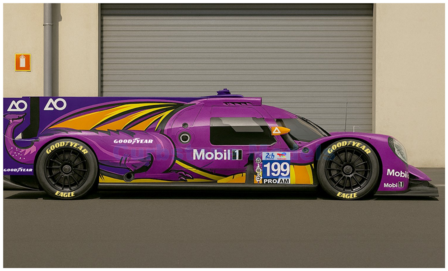 Product 1:64 | Spark 64S070 | Oreca 07 Gibson LMP2 | AF-Corse 2025 #199 - L.Del&eacute;traz - P.Hyett - D.Cameron