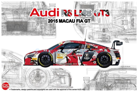 Product 1:24 | NuNu Model Kit PN24028 | Audi Hong Kong R8 LMS GT3 2015 - M.Lee