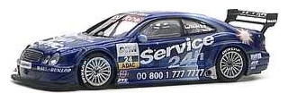 Product 1:43 | Minichamps 400023124 | Mercedes Benz CLK | Rosberg 2002 #24 - S.M&uuml;cke