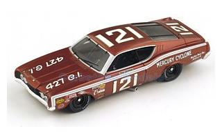 Product 1:43 | Spark S3602 | Ford Mercury 1969 #121 - D.Gurney