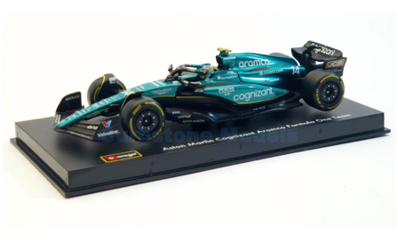 Product 1:43 | Bburago 18-38091A | Aston Martin Aramco Cognizant F1 Team AMR23 2023 #14 - F.Alonso