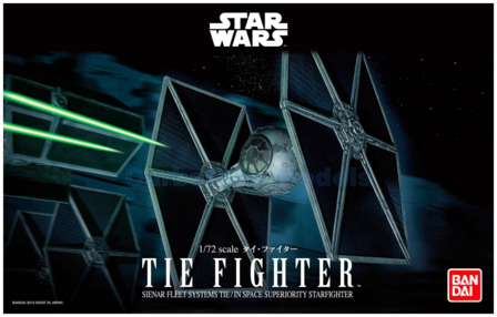 Product 1:72 | Bandai 01201 | Star Wars TIE Fighter | Imperial Fleet