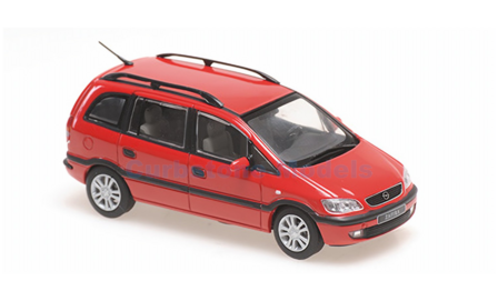 Product 1:43 | Minichamps 940048000 | Opel Zafira Red 1999