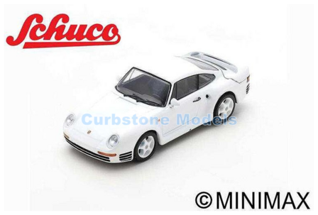 Product 1:43 | Schuco S03927 | Porsche 959 White 1986