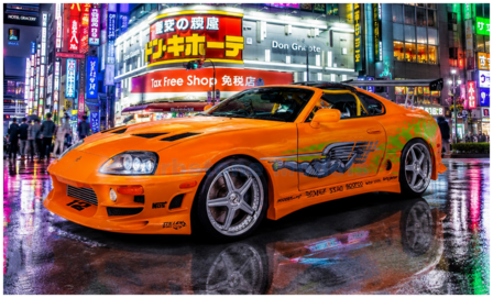 Product 1:18 | Solido SO1807609A | Toyota GR Supra Mk.4 (A80 | The Fast and the Furious 2001