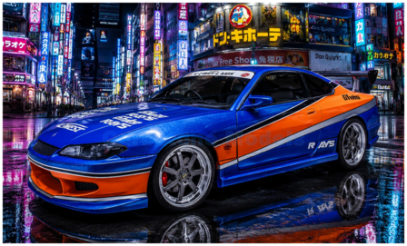 Product 1:18 | Solido SO1812205A | Nissan Silvia Spec-S (S15) | The Fast and the Furious Tokyo Drift 2006