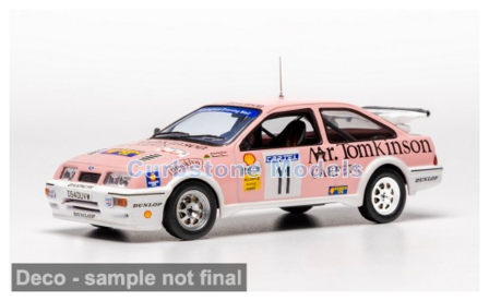 Product 1:43 | IXO-Models RAC455.22 | Ford Sierra RS Cosworth | Brooklyn Motorsport 1989 #11 - E.Gwyndaf - D.Howard
