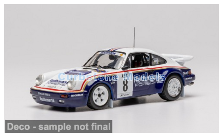 Product 1:43 | IXO-Models RAC457.22 | Rothmans Porsche Rally Team 911 SC RS 1985 #8 - B.B&eacute;guin - J.Lenne
