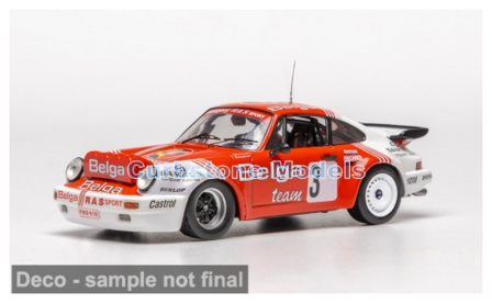 Product 1:43 | IXO-Models RAC458.22 | Porsche 911 SC RS | Belga Team 1985 #3 - R.Droogmans - R.Joosten