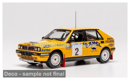 Product 1:43 | IXO-Models RAC473SB-010SP | Lancia Delta HF Integrale 16V | Astra Racing 1989 #2 - S.Blomqvist - B.Melander