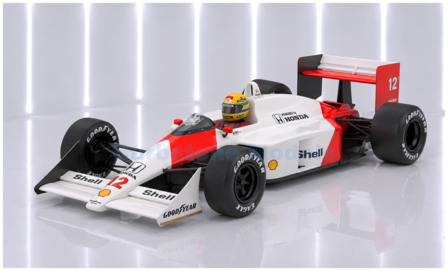 Product 1:64 | MiniGT MGT01099-L | McLaren Formula One Team MP4/4 1988 #12 - A.Senna