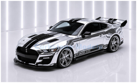 Product 1:64 | MiniGT MGT01230-L | Shelby Ford Mustang GT500 Dragon Snake Concept Chrome 2020